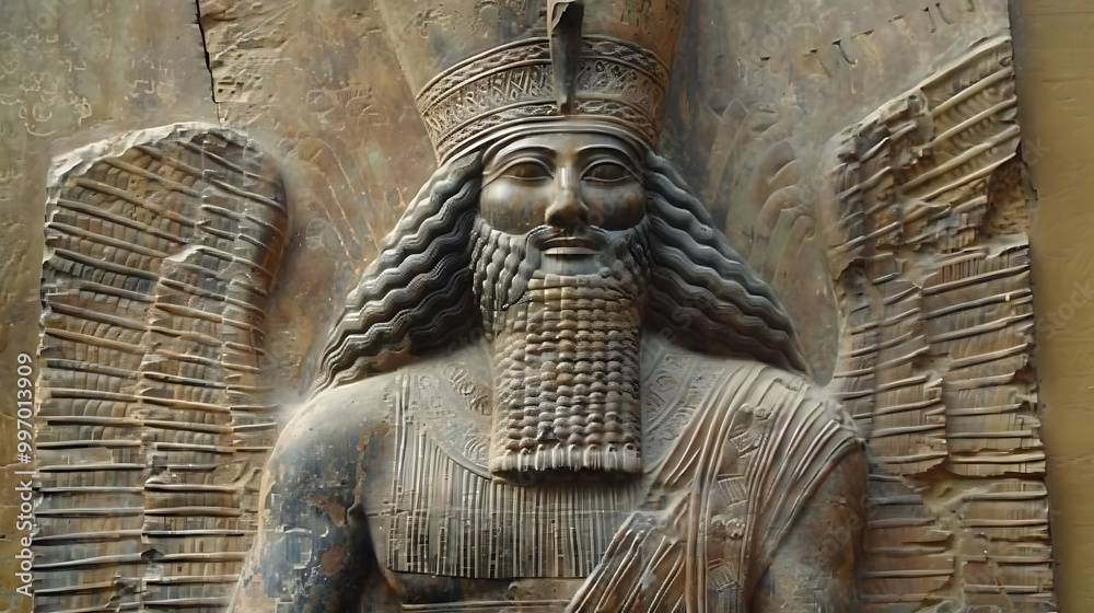 Ancient Sumerian Gods old anunnaki structure of Anunnaki. Enlil, Enki ...