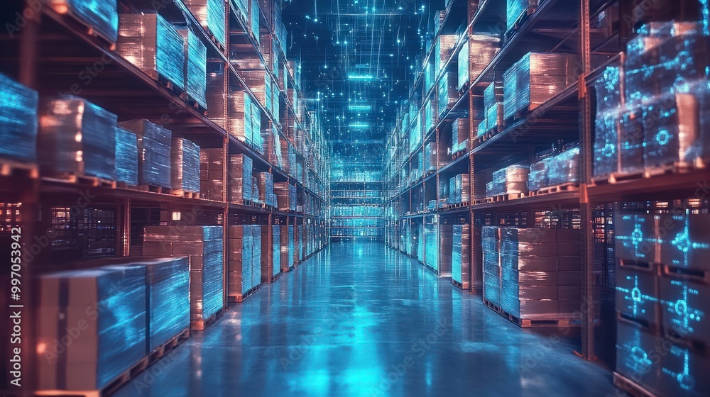 Smart Warehouse With Artificial Intelligence Without Human