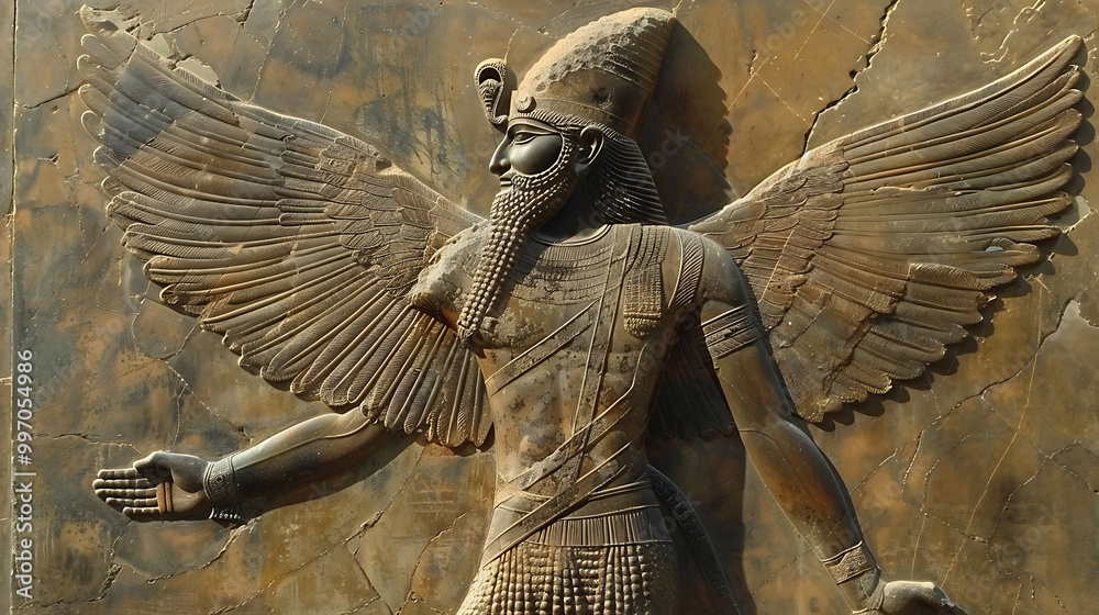 Ancient Sumerian Gods old anunnaki structure of Anunnaki. Enlil, Enki ...