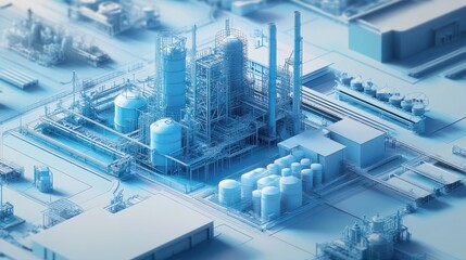 A digital blueprint of a productive factory