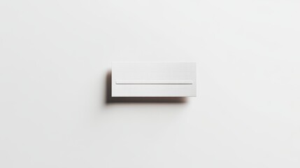 Poster - A transparent ticket mockup is positioned against a plain white background, highlighting its sleek design and versatile application for various promotional purposes