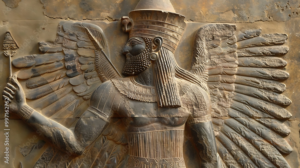 Ancient Sumerian Gods old anunnaki structure of Anunnaki. Enlil, Enki ...
