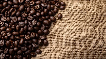 Coffee Beans Cafe Background