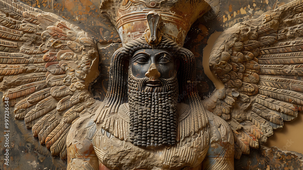 Ancient Sumerian Gods old anunnaki structure of Anunnaki. Enlil, Enki ...