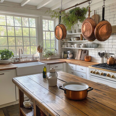 Wall Mural - kitchen utensils on the kitchen  