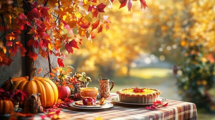 Sticker - Autumn Harvest: Vibrant Colors and Cozy Delights