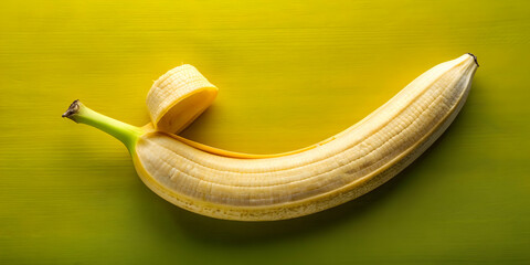 Freshly cut banana, banana, fruit, yellow, healthy, sliced, snack, tropical, organic, peel, vitamins, potassium, delicious