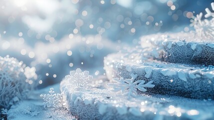 Canvas Print - Snowy Steps - Winter Wonderland