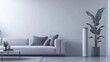© Arti - Minimalist living room with modern decor and stylish indoor plants
