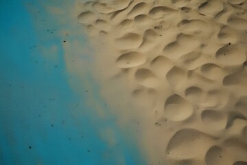 footprints in the sand