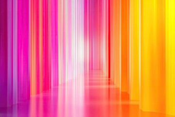 Aufkleber - Vibrant abstract background with colorful vertical lines creating a bright and dynamic atmosphere. Perfect for design and art projects.