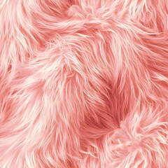 Wall Mural - Abstract Pink Fur Texture Background