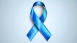 © top images - A blue ribbon with a white background