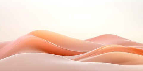 Wall Mural - Abstract Soft Pastel Wavy Background