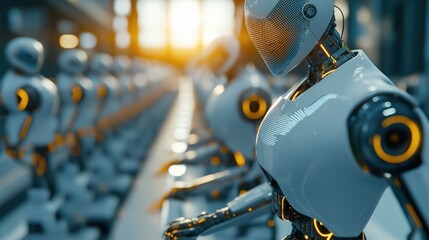 Poster - AI Powered Robots on a Modern Assembly Line