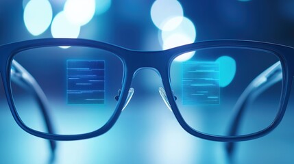 Poster - Smart Glasses with Encrypted Data Processing Display