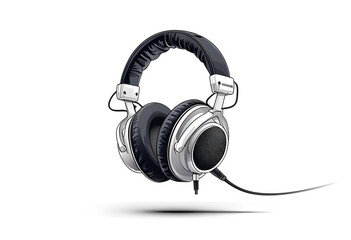 Wall Mural - headphones