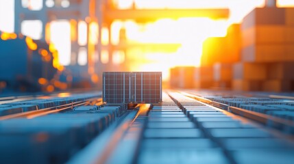Poster - High-Tech Freight Systems in Modern Logistics