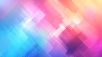 Poster - A vibrant and dynamic background featuring a subtle cross pattern overlayed on a gradient of blue, pink, and yellow hues. This abstract design is perfect for modern and contemporary projects.