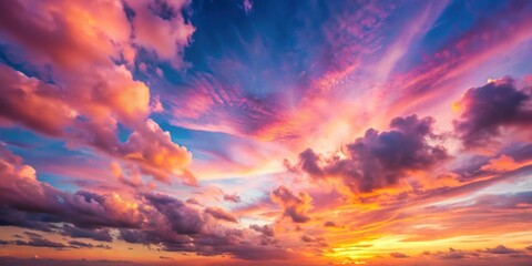 beautiful sunset twilight sky with pink cloud background, sunset, twilight, sky, cloud, background, 