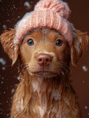 Sticker - Puppy Bath Time.