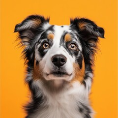 Canvas Print - Cute Dog Portrait.