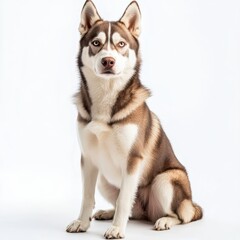 Poster - Husky Dog Portrait.