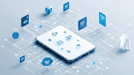 Poster - ai analyzing user behavior and generating custom e-commerce layouts for enhanced shopping experience