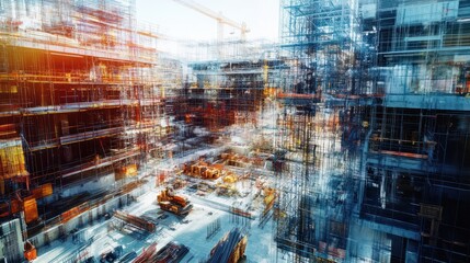 Poster - a 3d digital twin of a construction site showing real-time data integration and analytics