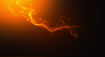 Wall Mural - fire flames background