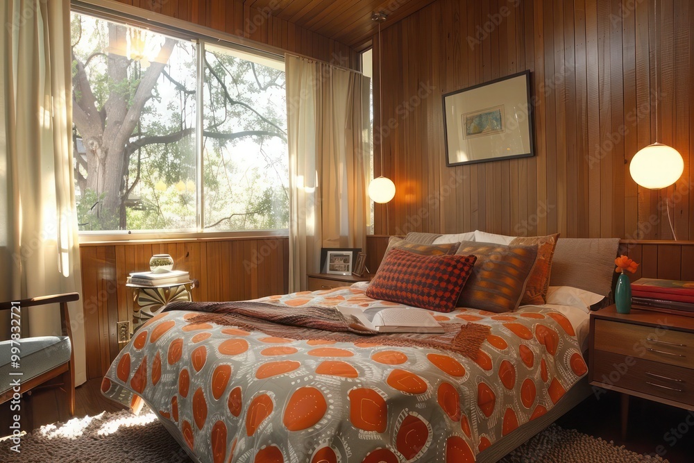 Modern mid century bedroom design: interior styling tips for a stylish ...
