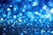 © Prasert - Extreme close-up abstract background with blue bokeh defocused lights