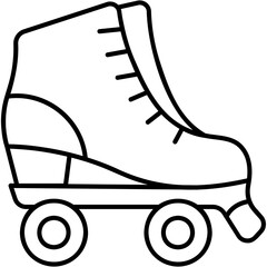 Poster - Skates Icon