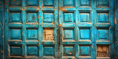 Wall Mural - old door