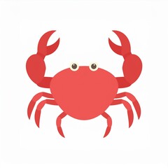 Poster - crab illustration isolated on white