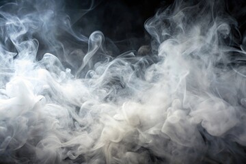 Eye Level white gray smoke layers background