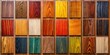 © Sandra - Comprehensive Wood Stain Color Chart for Home Improvement and DIY Projects with Diverse Options