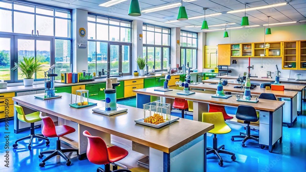 Engaging Science Classroom with Lab Equipment, Students' Projects, and ...