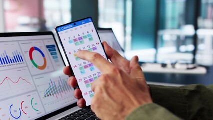 Poster - Gantt Employee Time Sheet Chart