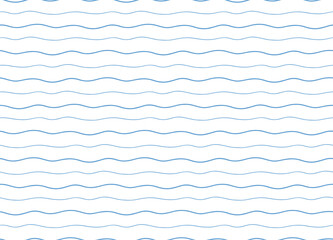 Seamless background pattern with waves