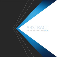 Poster - graphic geometric triangle overlap vector layer background for text and message design