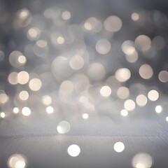 Poster - Soft bokeh lights creating a dreamy and ethereal effect, perfect for festive, celebratory, or abstract backgrounds. The gentle glow and blurred circles evoke a sense of warmth and tranquility.