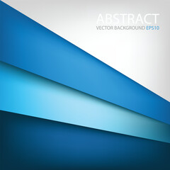 Poster - graphic geometric triangle overlap vector layer background for text and message design