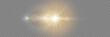 © Hanna - Sun glare, special flash effect. Light explosion and stars.Vector illustration.
