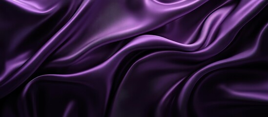 Abstract Purple Silk Fabric Background