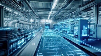 Poster - A digital blueprint of a productive factory