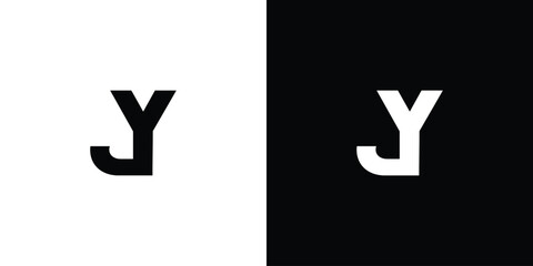 Sticker - Modern and unique JY  logo design