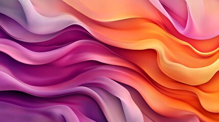 Poster - Abstract colorful wave pattern design.