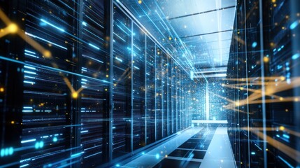 Poster - Data Center: The Heart of Modern Technology
