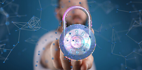 Aufkleber - Certified Guarantee Approval or Secure Access System Concept,
